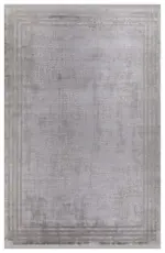 Pila Modern Gri Akrilik Makine Halısı