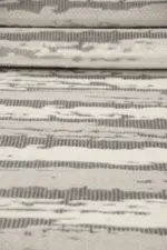 Forges  Modern Bej Polyester Makine Halısı - Görsel 5