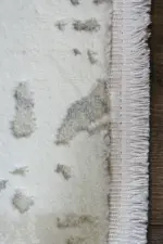 Brembio Modern Krem Polyester Makine Halısı - Görsel 3