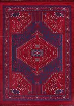 Genthin Klasik Göbekli Pamuklu ve Polyester Makine Halısı