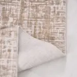 Pamiers Modern Krem Akrilik Kaydırmaz Tabanlı Makine Halısı - Görsel 3