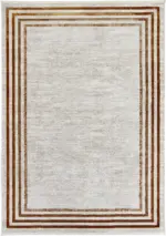 Haute Çerçeveli Gri Polyester Makine Halısı