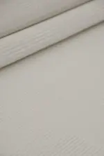 Hernoy Modern Beyaz Polyester Makine Halısı - Görsel 6