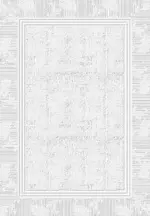 Sirugo Çerçeveli Bej Akrilik Pamuk Tabanlı Makine Halısı