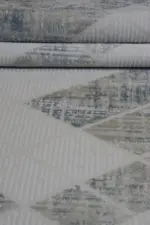 Avez Modern Krem Akrilik Makine Halısı - Görsel 5