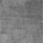 Streb Modern Gri Polyester Makine Halısı