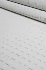 Beito Modern Beyaz Polyester Makine Halısı - Görsel 7