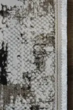 None Modern Krem Polyester Makine Halısı - Görsel 3