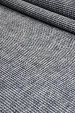 Nitry Modern Mavi Polyester Makine Halısı - Görsel 7