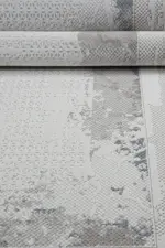 Yuncos Çerçeveli Krem Akrilik Makine Halısı - Görsel 5