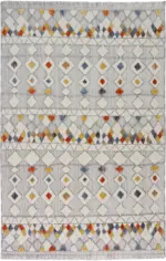 Clifton Modern Gri Polyester Makine Halısı