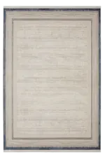 Hanbury Çerçeveli Krem Akrilik Makine Halısı