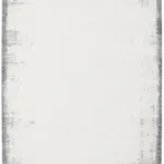 Lakro Çerçeveli Krem Antrasit Çizgili Akrilik Makine Halısı Lakro Çerçeveli Krem Antrasit Çizgili Akrilik Makine Halısı