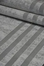 Douve Çerçeveli Krem Polyester Makine Halısı - Görsel 7