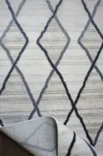 Loja Modern Krem Akrilik Makine Halısı - Görsel 4