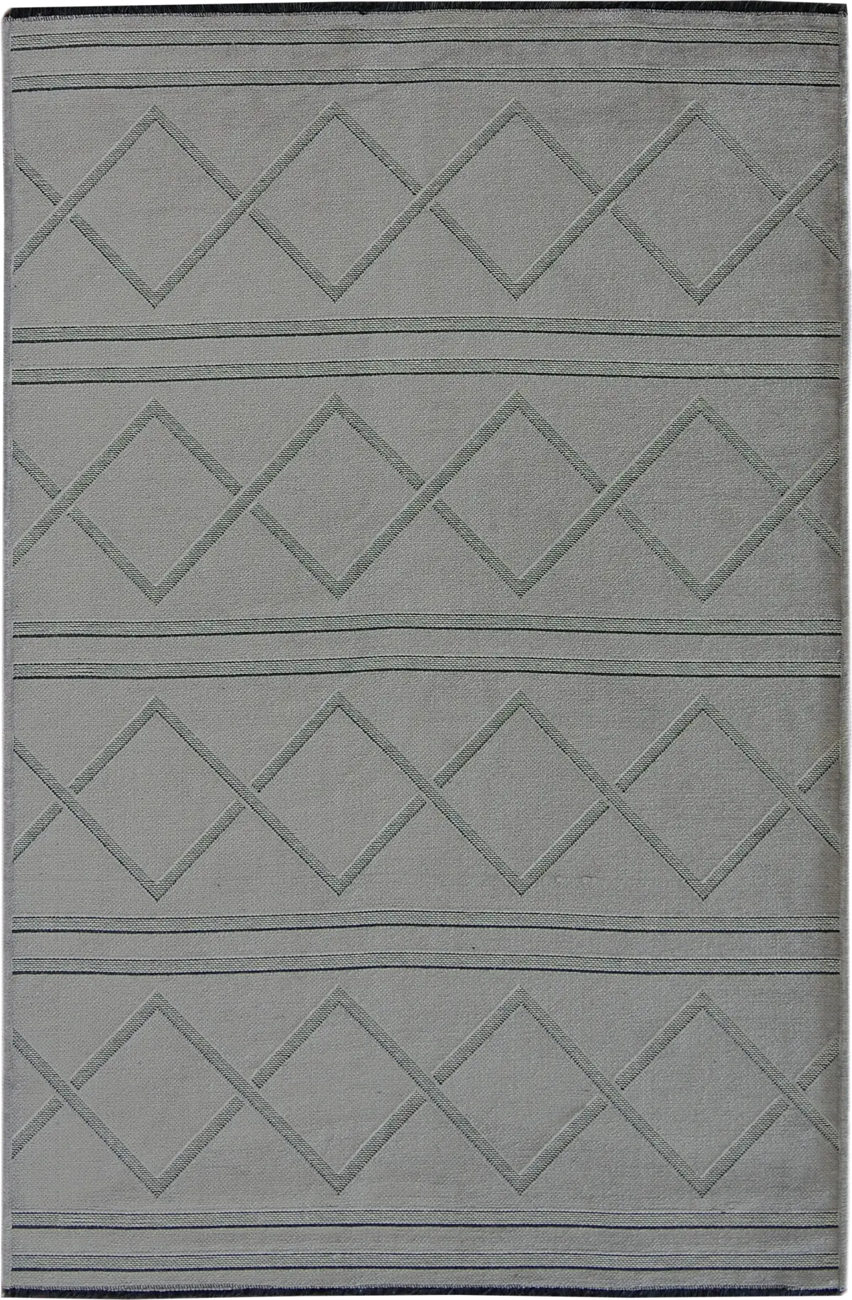 Bandol Modern Gri Yıkanabilir Polyester Makine Halısı - Görsel 2