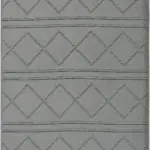 Bandol Modern Gri Yıkanabilir Polyester Makine Halısı Bandol Modern Gri Yıkanabilir Polyester Makine Halısı