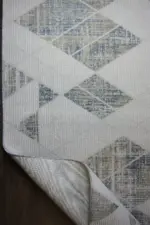 Avez Modern Krem Akrilik Makine Halısı - Görsel 4