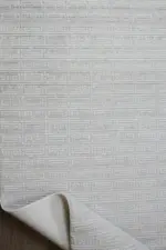 Foix Modern Krem Akrilik Makine Halısı - Görsel 3