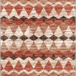 Della Geometrik Turuncu Polyester ve Pamuklu Yıkanabilir Kaydırmaz Taban Dijital Baskı Halı Della Geometrik Turuncu Polyester ve Pamuklu Yıkanabilir Kaydırmaz Taban Dijital Baskı Halı