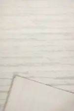 Nismes Modern Krem Polyester Makine Halısı - Görsel 7