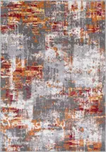 Santa Modern Multi Polyester ve Pamuklu Yıkanabilir Kaydırmaz Taban Dijital Baskı Halı