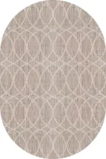 Tirora Modern Krem Polyester ve Pamuklu Kaydırmaz Tabanlı Yıkanabilir Dijital Baskı Halısı - Görsel 6