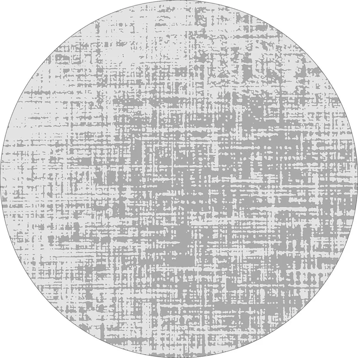 Gaya Modern Gri Polyester ve Pamuklu Kaydırmaz Tabanlı Yıkanabilir Dijital Baskı Halısı - Görsel 7