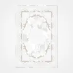 Preetz Klasik Göbekli Krem Polyester Kaydırmaz Tabanlı Makine Halısı - Görsel 2