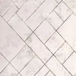 Rask  Modern Krem Polyester Kaydırmaz Tabanlı Makine Halısı