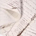 Uldum Modern Krem Polyester Kaydırmaz Tabanlı Makine Halısı - Görsel 3