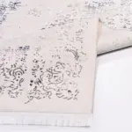 Losning Klasik Göbekli Krem Polyester Kaydırmaz Tabanlı Makine Halısı - Görsel 6