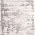 Ringvej Modern Gri Polyester Kaydırmaz Tabanlı Makine Halısı