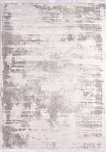 Ringvej Modern Gri Polyester Kaydırmaz Tabanlı Makine Halısı