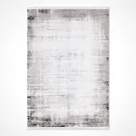 Gedved Modern Gri Polyester Kaydırmaz Tabanlı Makine Halısı - Görsel 2