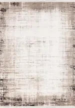 Gedved Modern Gri Polyester Kaydırmaz Tabanlı Makine Halısı