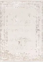 Orskov Çerçeveli Gri Polyester Kaydırmaz Tabanlı Makine Halısı