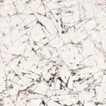 Vasen Modern Beyaz Gri Polyester Kaydırmaz Tabanlı Makine Halısı