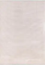 Linde Modern Bej Polyester Kaydırmaz Tabanlı Makine Halısı