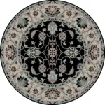 Hebi Çerçeveli Multi Polyester ve Pamuklu Kaydırmaz Tabanlı Yıkanabilir Dijital Baskı Halısı - Görsel 7