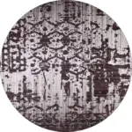 Pilas Modern Kahverengi Polyester ve Pamuklu Kaydırmaz Tabanlı Yıkanabilir Dijital Baskı Halısı - Görsel 7