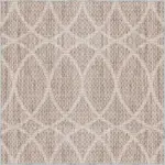 Tirora Modern Krem Polyester ve Pamuklu Kaydırmaz Tabanlı Yıkanabilir Dijital Baskı Halısı - Görsel 3