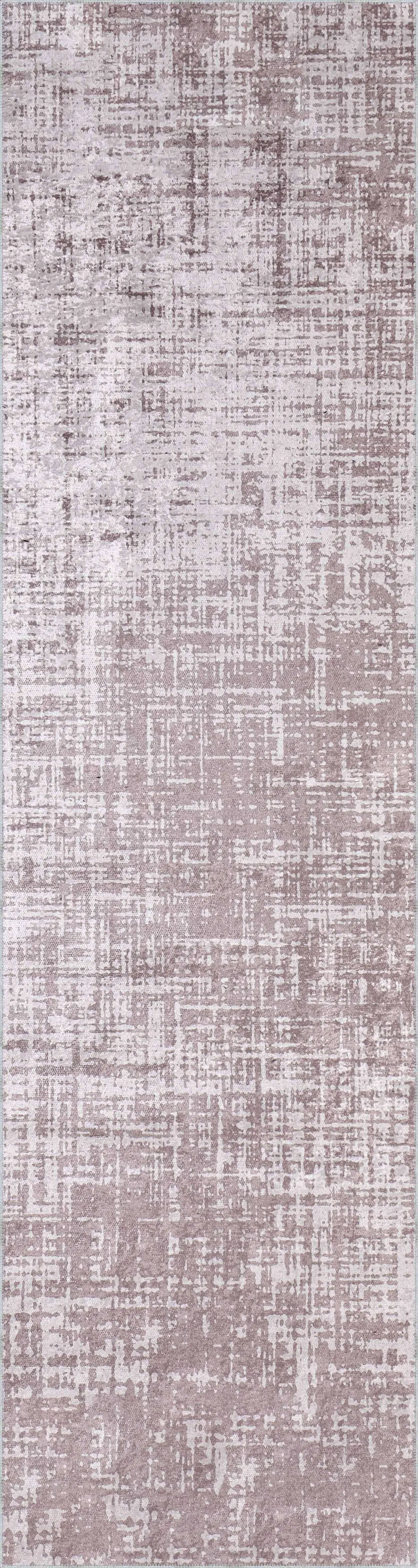 Datia Modern Bej Polyester ve Pamuklu Kaydırmaz Tabanlı Yıkanabilir Dijital Baskı Halısı - Görsel 4