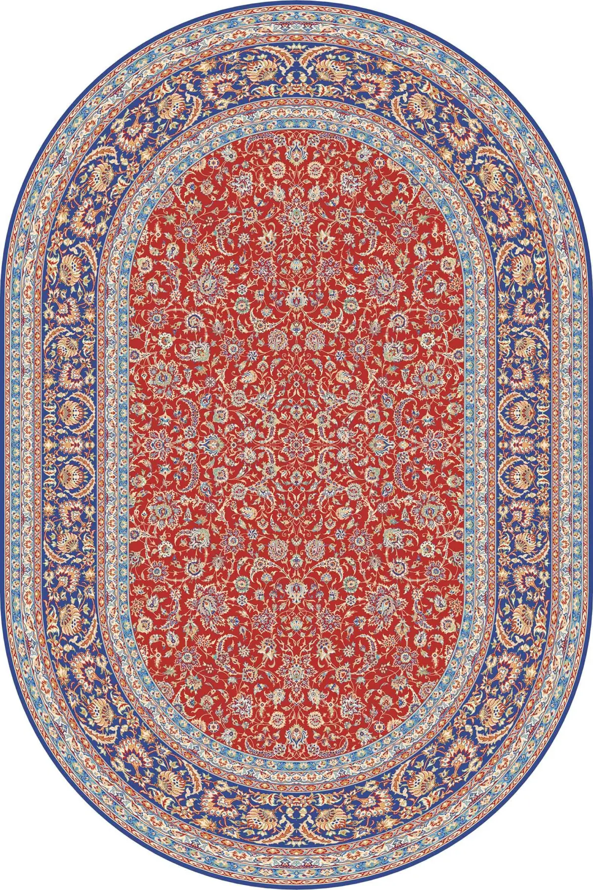 Anqui Çerçeveli Multi Polyester ve Pamuklu Kaydırmaz Tabanlı Yıkanabilir Dijital BaskI Halısı - Görsel 6