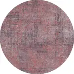 Deoria Modern Kırmızı Polyester ve Pamuklu Kaydırmaz Tabanlı Yıkanabilir Dijital Baskı Halısı - Görsel 7