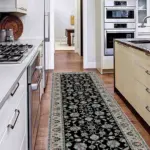 Hebi Çerçeveli Multi Polyester ve Pamuklu Kaydırmaz Tabanlı Yıkanabilir Dijital Baskı Halısı - Görsel 5