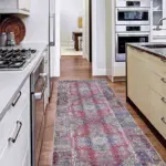 Rottne Klasik Göbekli Multi Polyester ve Pamuklu Kaydırmaz Tabanlı Yıkanabilir Dijital Baskı Halısı - Görsel 5