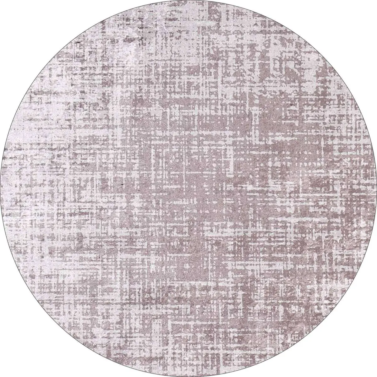 Datia Modern Bej Polyester ve Pamuklu Kaydırmaz Tabanlı Yıkanabilir Dijital Baskı Halısı - Görsel 7