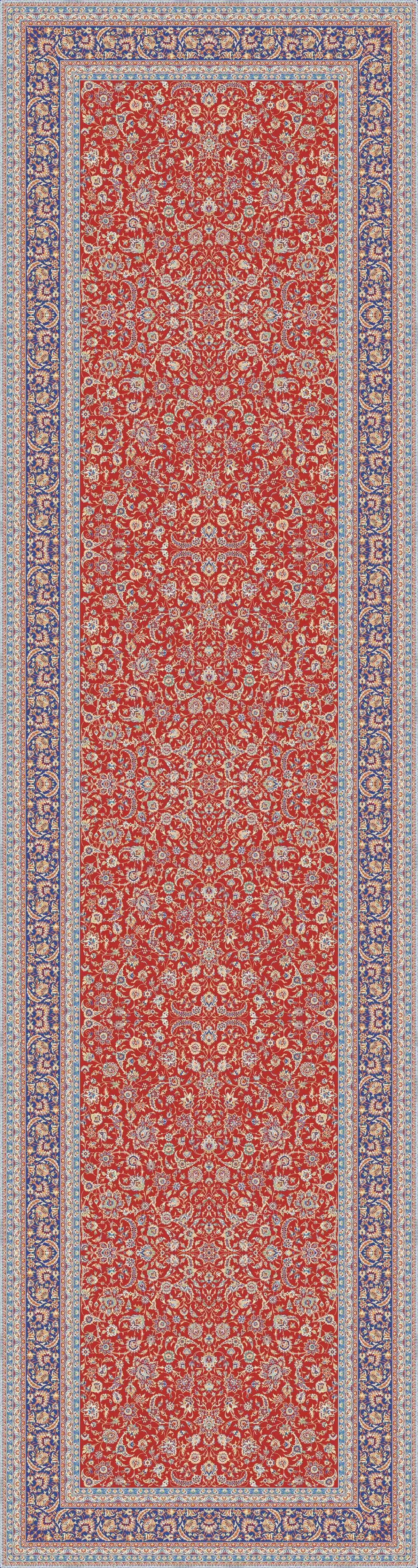 Anqui Çerçeveli Multi Polyester ve Pamuklu Kaydırmaz Tabanlı Yıkanabilir Dijital BaskI Halısı - Görsel 4