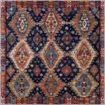 Arun Çerçeveli Multi Polyester ve Pamuklu Kaydırmaz Tabanlı Yıkanabilir Dijital Baskı Halısı - Görsel 3